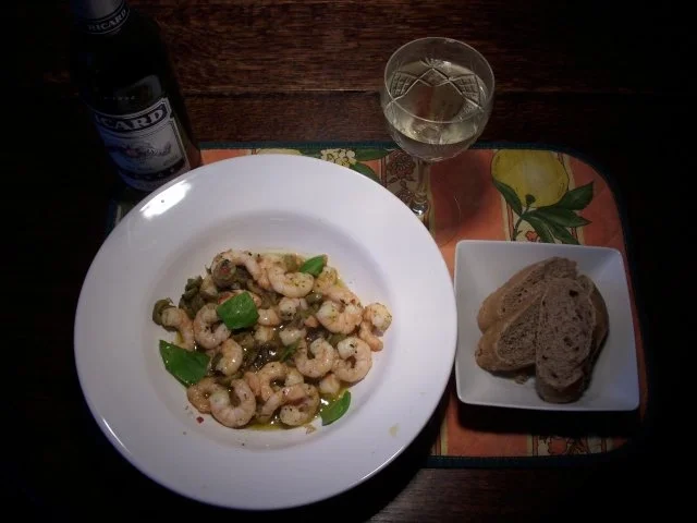 Rezept: Scampi a`la Maison Scampi a`la Maison - Rezept