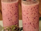 Himbeer-Heidelbeer-Drink - Rezept