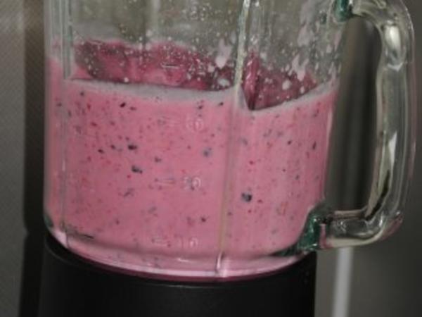 Himbeer Heidelbeer Drink - einfach - von tonka