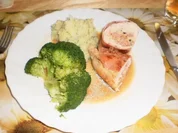 Gefüllte Hähnchenfilets mit Broccoli - Rezept