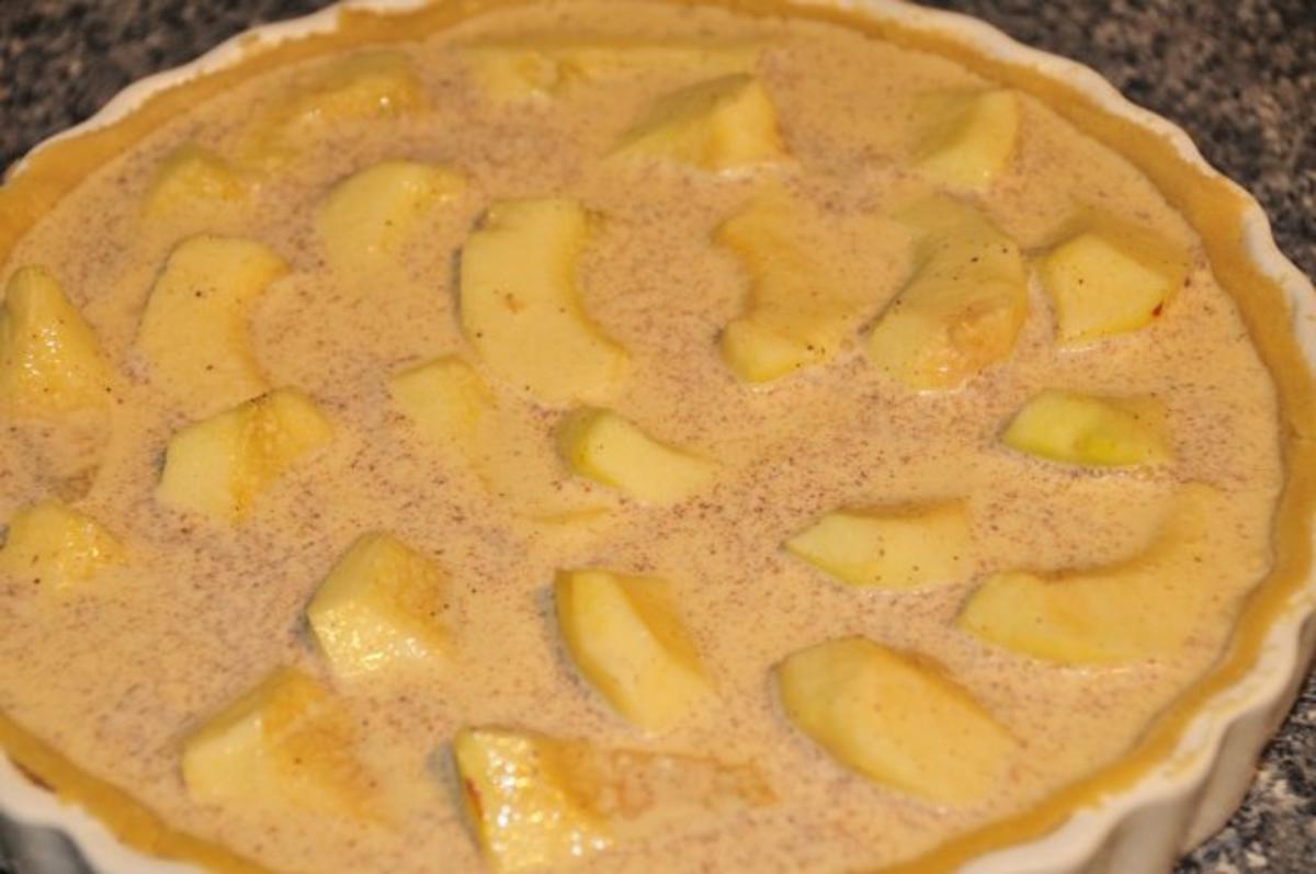 Apeltarte mit Marzipanstreusel - Rezept - Bild Nr. 4