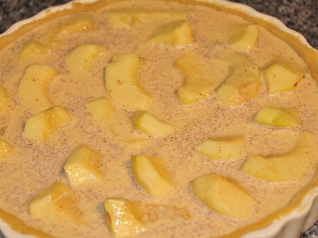 Apeltarte mit Marzipanstreusel - einfach - von tonka