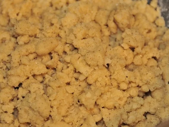 Rezept: Apeltarte mit Marzipanstreusel Bild Nr. 6 Apeltarte mit Marzipanstreusel - Rezept - Bild Nr. 6