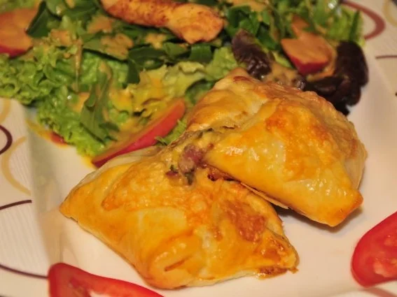 pikante Älpler Topfentaschen - Rezept