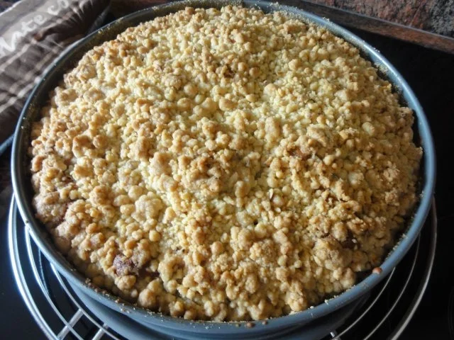 Rührteig:   SAUERKIRSCH mit Nussstreusel - Rezept - Bild Nr. 10