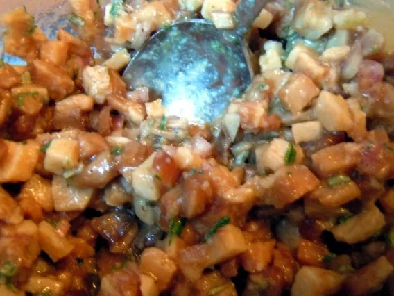 Dim Sum mit Schweine-Kräuter-Füllung - Rezept - Bild Nr. 4