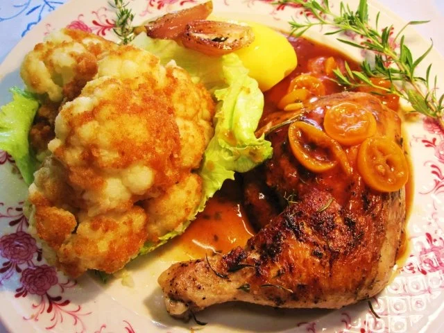 Rezept: Hähnchenschenkel ... Hähnchenschenkel ... - Rezept