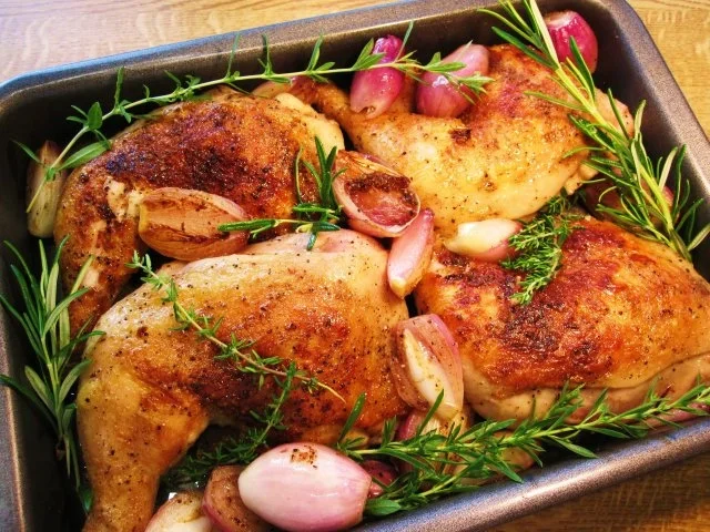 Rezept: Hähnchenschenkel ... Bild Nr. 5 Hähnchenschenkel ... - Rezept - Bild Nr. 5