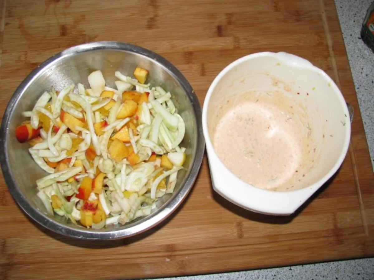 Salat: Fenchel-Nektarinen-Salat - Rezept - Bild Nr. 3