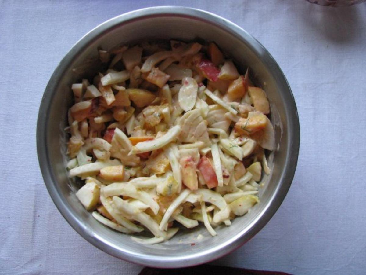 Salat: Fenchel-Nektarinen-Salat - Rezept - Bild Nr. 4