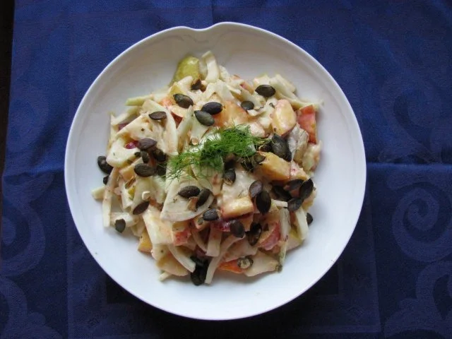 Salat: Fenchel-Nektarinen-Salat - Rezept - Bild Nr. 5