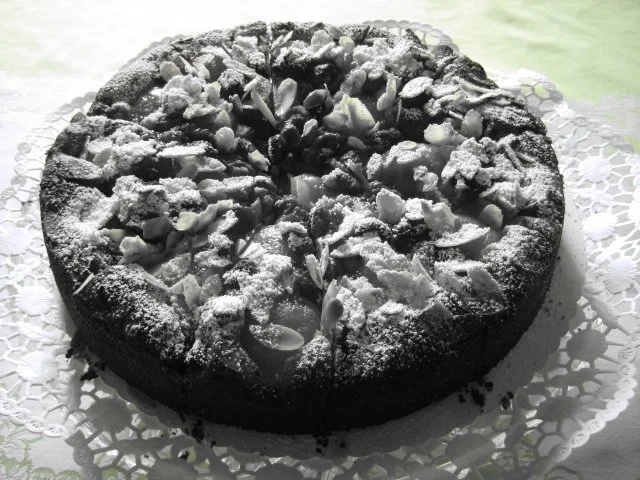 Rezept: Aprikosentorte mit Himbeeren Aprikosentorte mit Himbeeren - Rezept