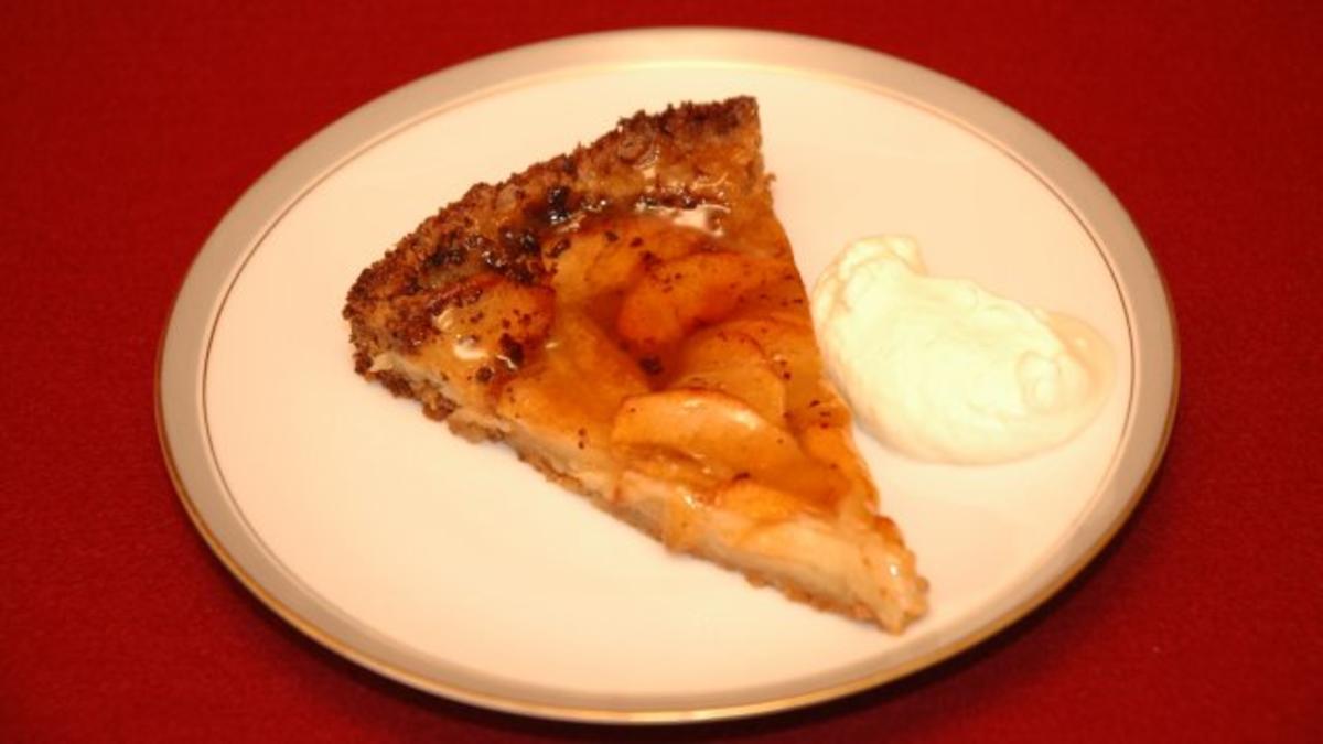 Apfel-Dinkel-Tarte - Rezept