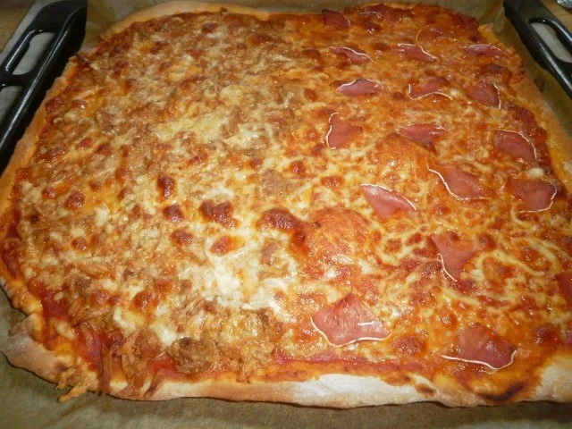 Familienpizza á la Bella - Rezept