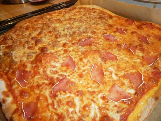 Familienpizza á la Bella - Rezept - Bild Nr. 6