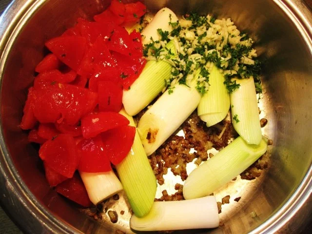 Rezept: Mediterranes Lauchgemüse mit Safran ... Bild Nr. 6 Mediterranes Lauchgemüse mit Safran ... - Rezept - Bild Nr. 6