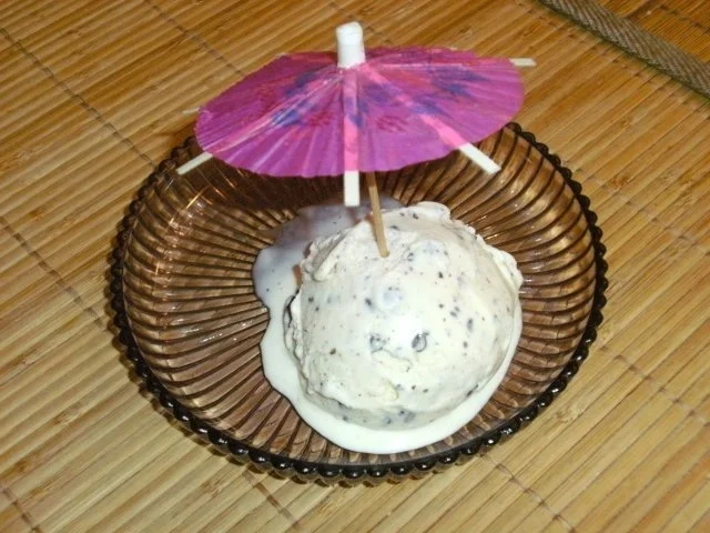 Rezept: Stracciatella-Eis - ohne Ei Stracciatella-Eis - ohne Ei - Rezept