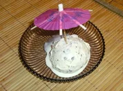 Stracciatella-Eis  - ohne Ei - Rezept