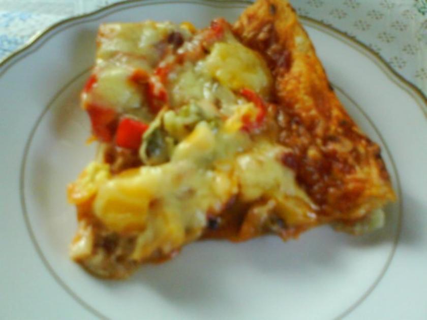 Familienpizza für jeden was dabei Rezept mit Bild kochbar.de