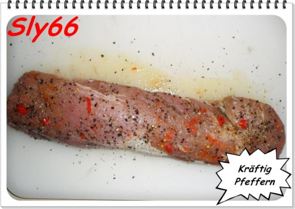 Fleischgerichte:Schweinefilet indirekt Gegrillt - Rezept - Bild Nr. 8
