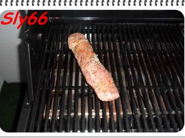 Fleischgerichte:Schweinefilet indirekt Gegrillt - Rezept - Bild Nr. 10