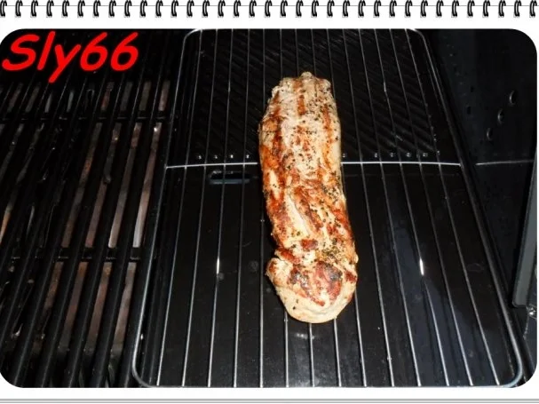 Fleischgerichte:Schweinefilet indirekt Gegrillt - Rezept - Bild Nr. 12