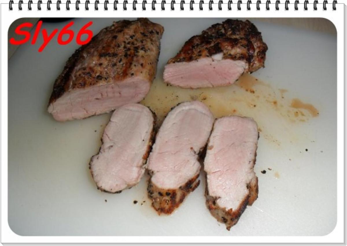 Fleischgerichte:Schweinefilet indirekt Gegrillt - Rezept - Bild Nr. 23