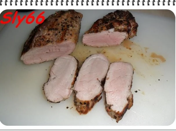 Fleischgerichte:Schweinefilet indirekt Gegrillt - Rezept - Bild Nr. 23