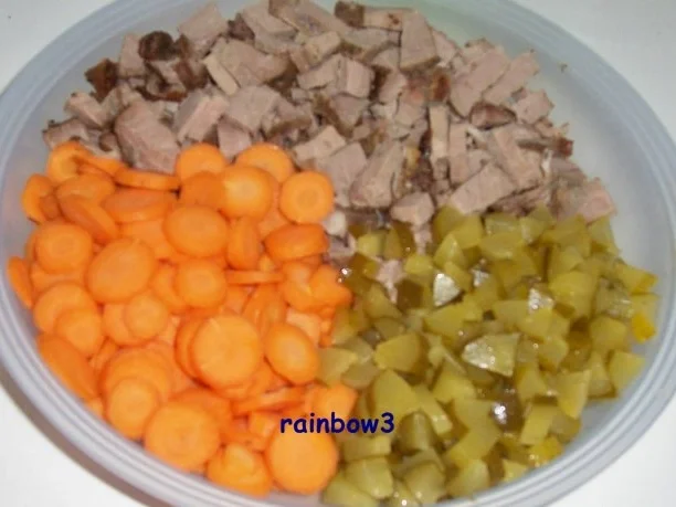 Rezept: Salat: Rindfleischsalat Bild Nr. 3 Salat: Rindfleischsalat - Rezept - Bild Nr. 3