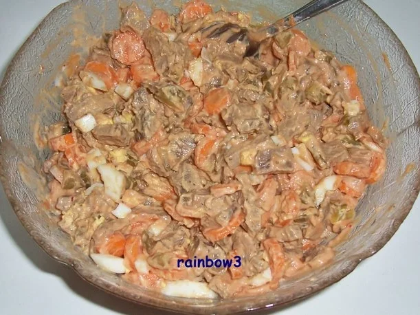 Rezept: Salat: Rindfleischsalat Bild Nr. 4 Salat: Rindfleischsalat - Rezept - Bild Nr. 4