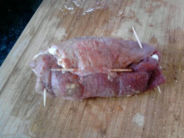 Rinderroulade mit Mozzarella - Rezept