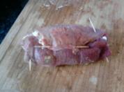Rinderroulade mit Mozzarella - Rezept
