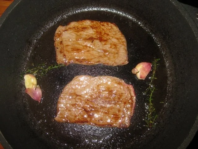 Minutensteaks vom Rind - alla pizzaiola - Rezept - Bild Nr. 5