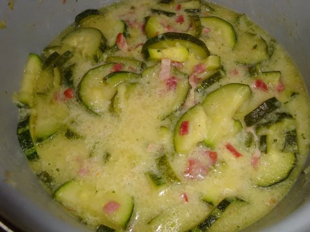Rezept: Zucchinigemüse oberlecker Zucchinigemüse oberlecker - Rezept