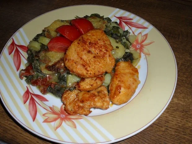 Rezept: Mangold-Kartoffel-Gratin Bild Nr. 13 Mangold-Kartoffel-Gratin - Rezept - Bild Nr. 13