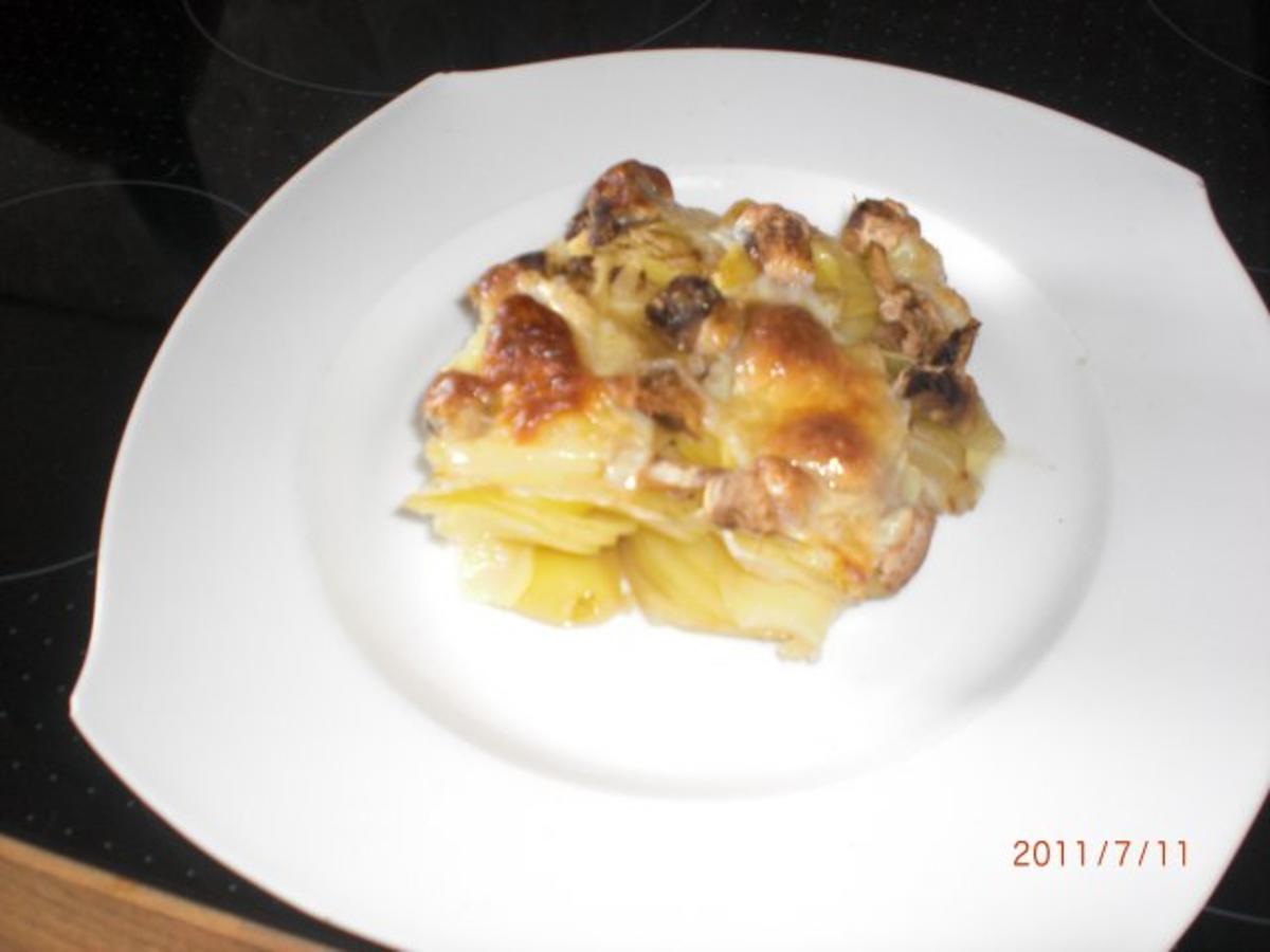 Kartoffeln mit Pilz Auflauf - Rezept - Bild Nr. 3