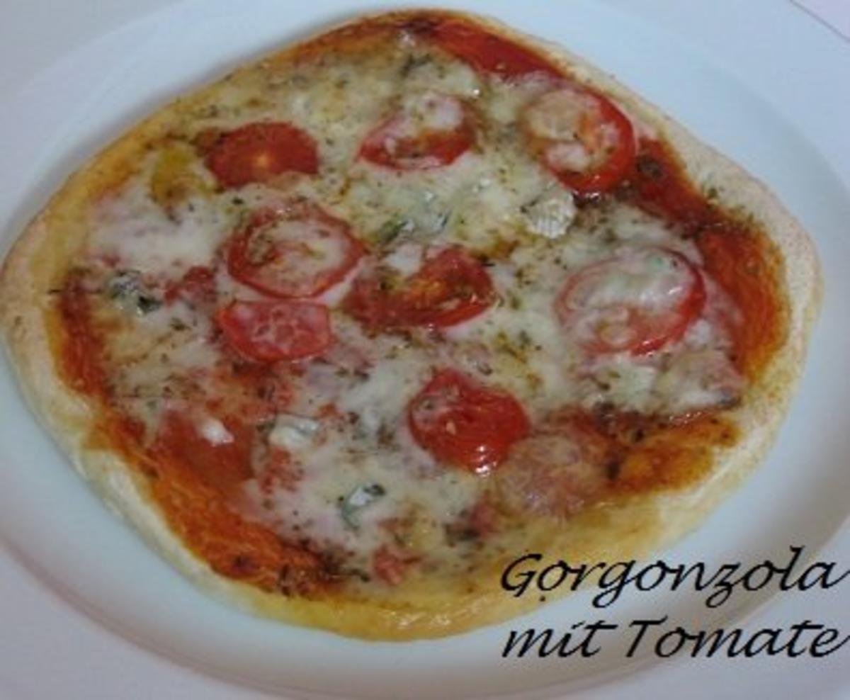 Bilder für Pizza Gorgonzola - Rezept