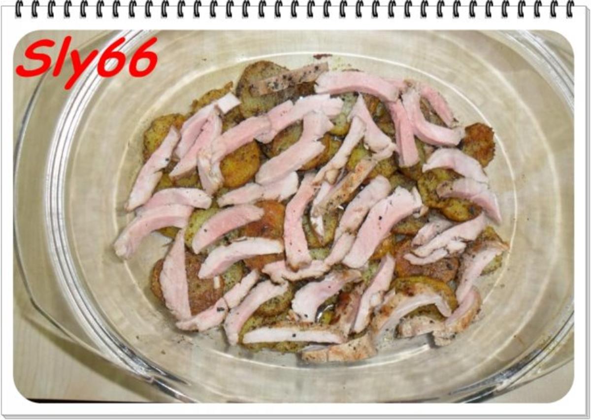 Aufläufe:Filet-Kartoffel-Champignonauflauf - Rezept - Bild Nr. 8