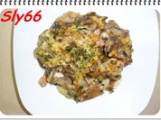 Aufläufe:Filet-Kartoffel-Champignonauflauf - Rezept