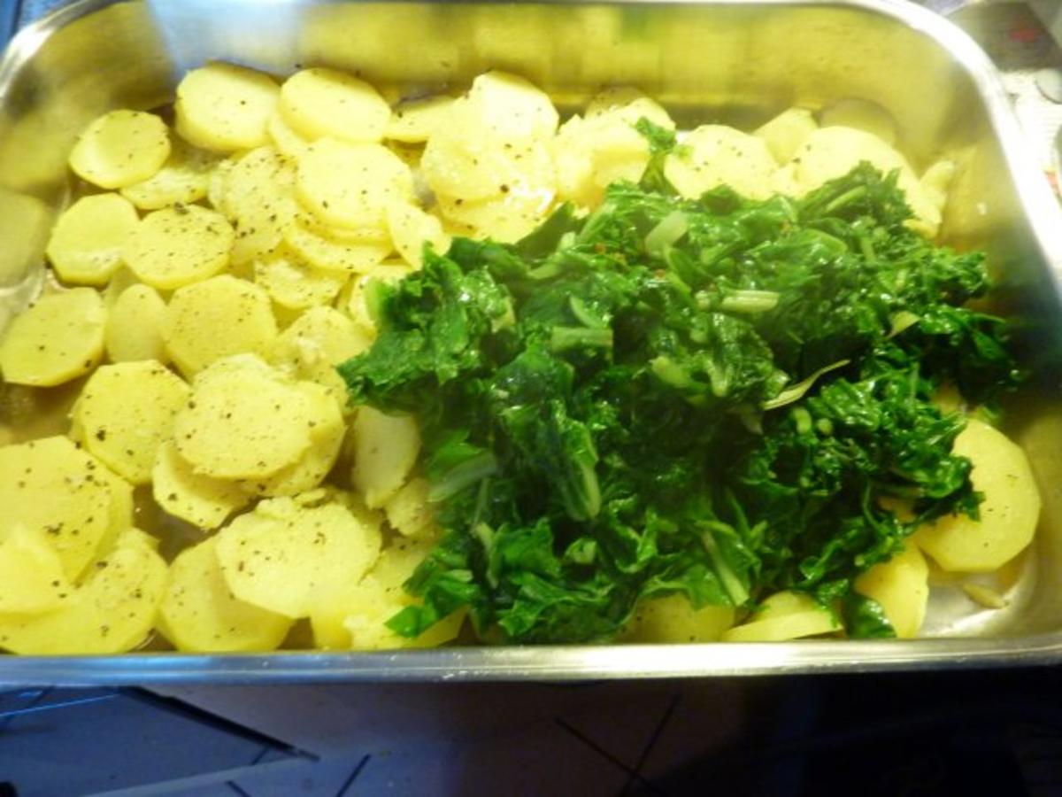 Vegetarisch: Kartoffel-Mangold-Auflauf - Rezept - Bild Nr. 3