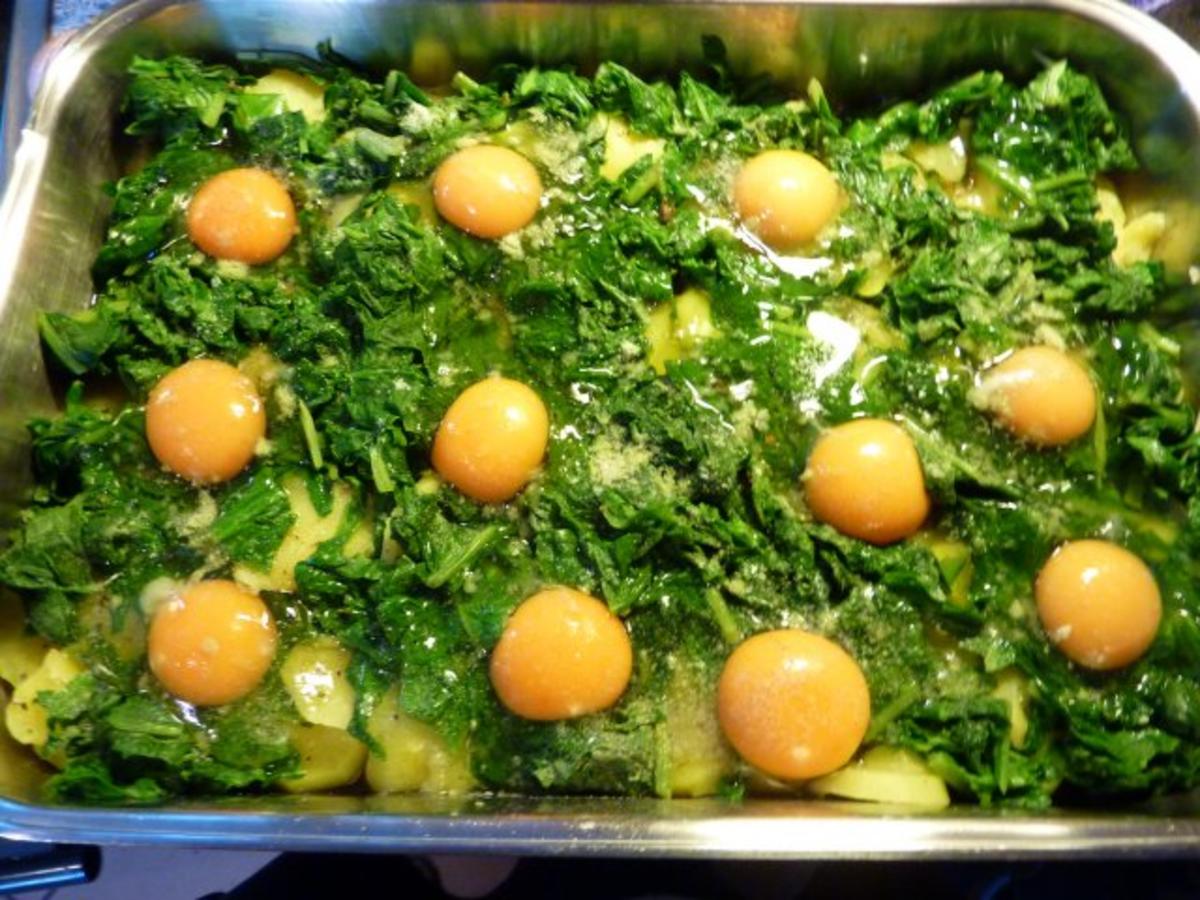 Vegetarisch: Kartoffel-Mangold-Auflauf - Rezept - Bild Nr. 5