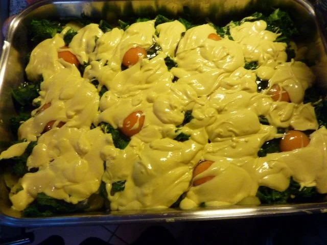 Rezept: Vegetarisch: Kartoffel-Mangold-Auflauf Bild Nr. 6 Vegetarisch: Kartoffel-Mangold-Auflauf - Rezept - Bild Nr. 6