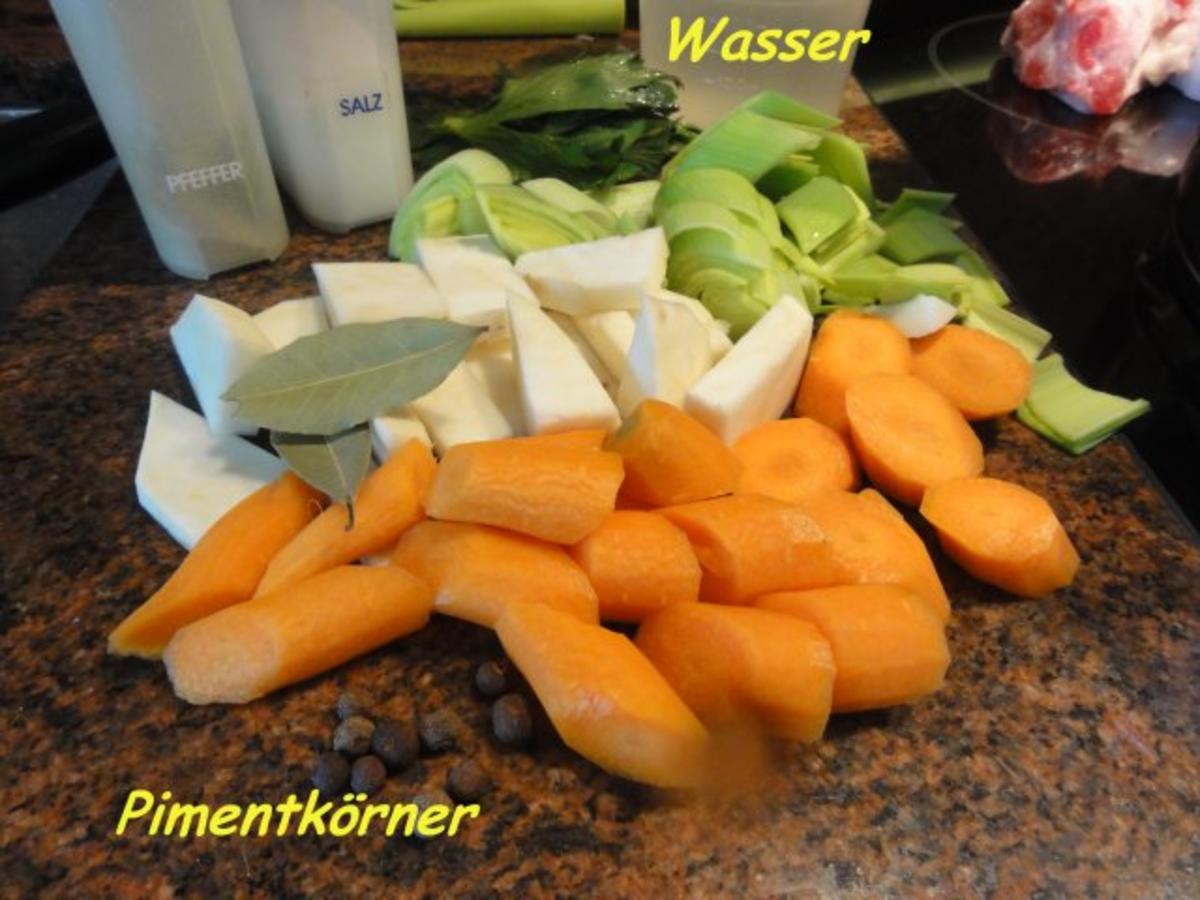 Suppe:     feine SOMMERGEMÜSE - SUPPE - Rezept - Bild Nr. 4