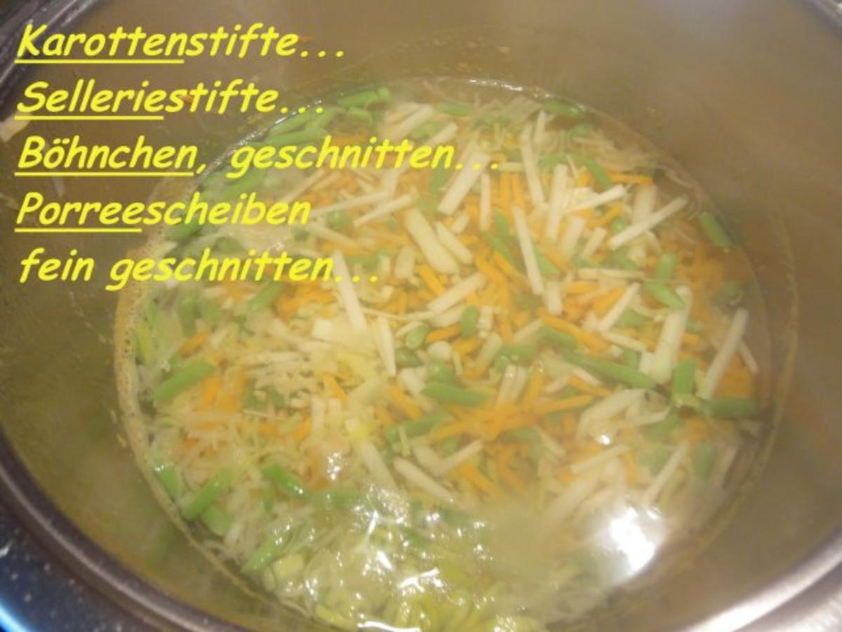 Suppe:     feine SOMMERGEMÜSE - SUPPE - Rezept - Bild Nr. 6