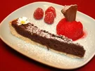 Rezept: "Death in Chocolate"-Tarte mit Sorbet "Death in Chocolate"-Tarte mit Sorbet - Rezept