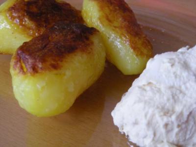 Rezept: Kartoffeln mit Zwiebeldipp Kartoffeln mit Zwiebeldipp - Rezept
