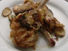 Kotelett vom Iberico Schwein mit gebratenen Pilzen - Rezept