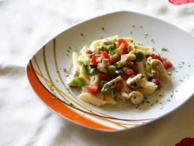 Rezept: Nudeln mit Pilz-Ragout Nudeln mit Pilz-Ragout - Rezept