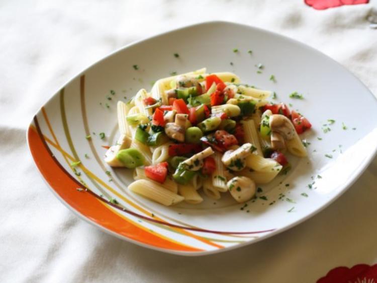 Nudeln mit Pilz-Ragout - Rezept mit Bild - kochbar.de