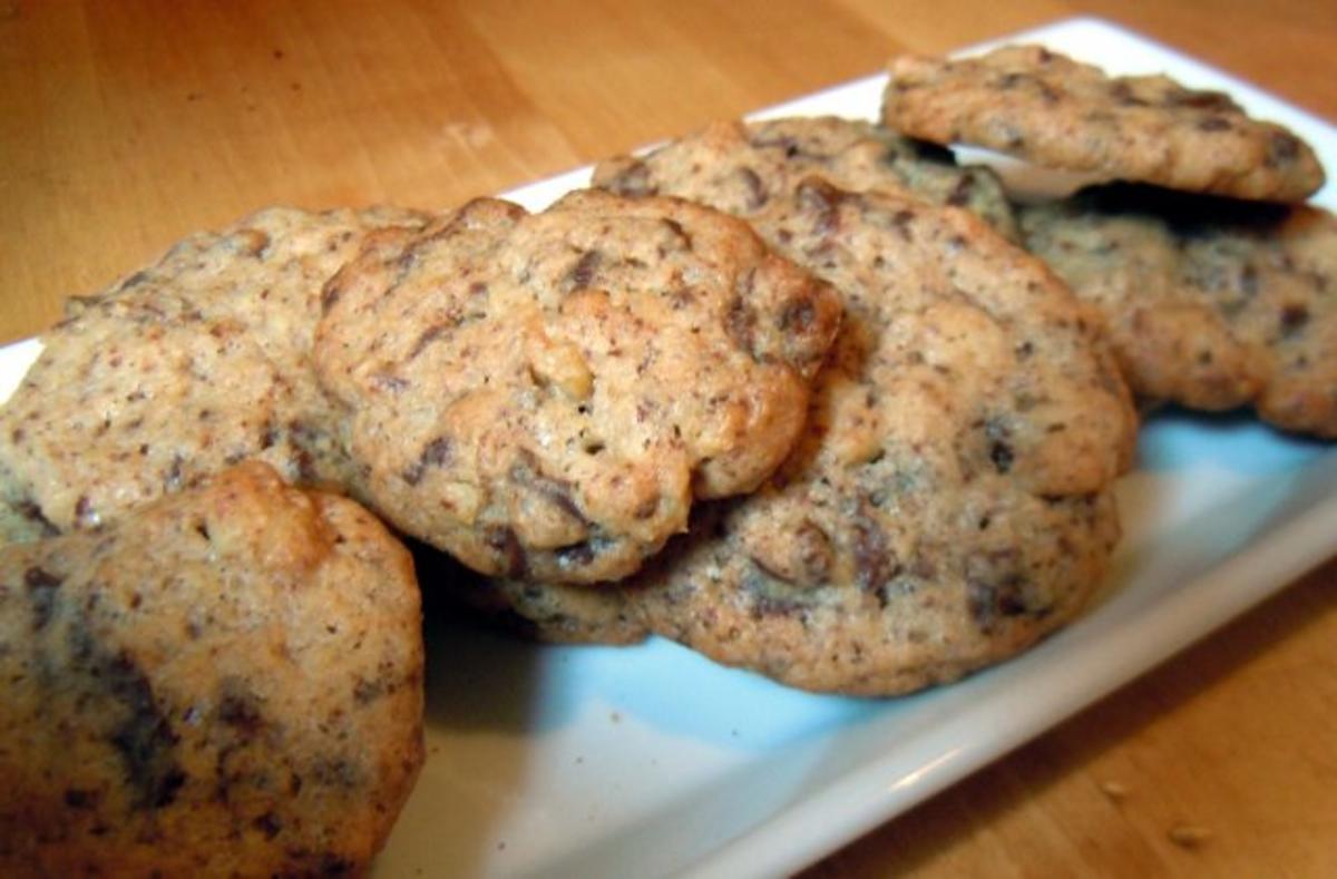 Schokoladen-Walnuss-Cookies - Rezept